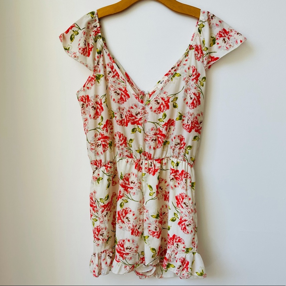 Pins and Needles floral romper